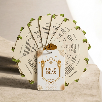 Set of 18 Essential Dua Cards With Malayalam Meaning